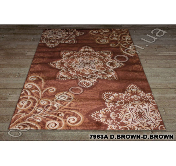 Ковер Tutku 7963A brown - Фото 1